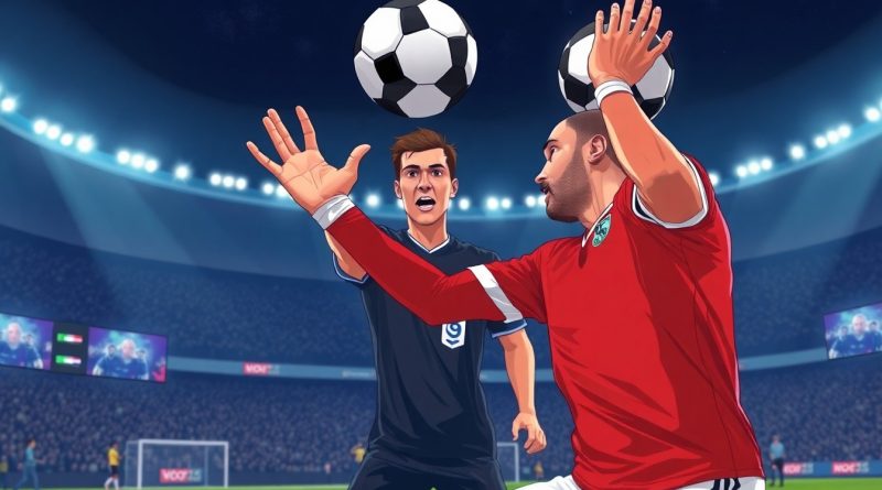 足球手球規則怎麼看？自然位置、身體放大、近距離反彈 4 個判讀點