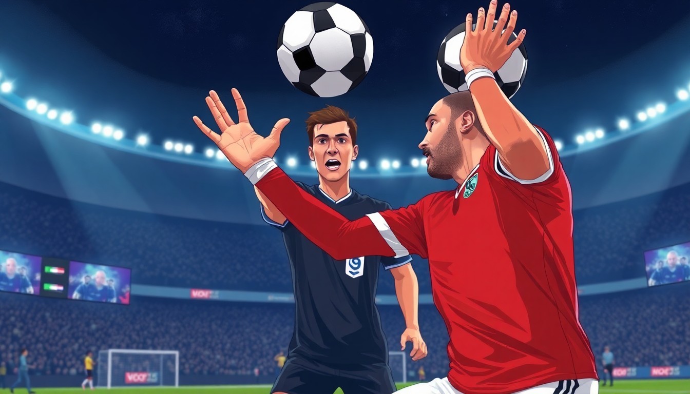 足球手球規則怎麼看？自然位置、身體放大、近距離反彈 4 個判讀點