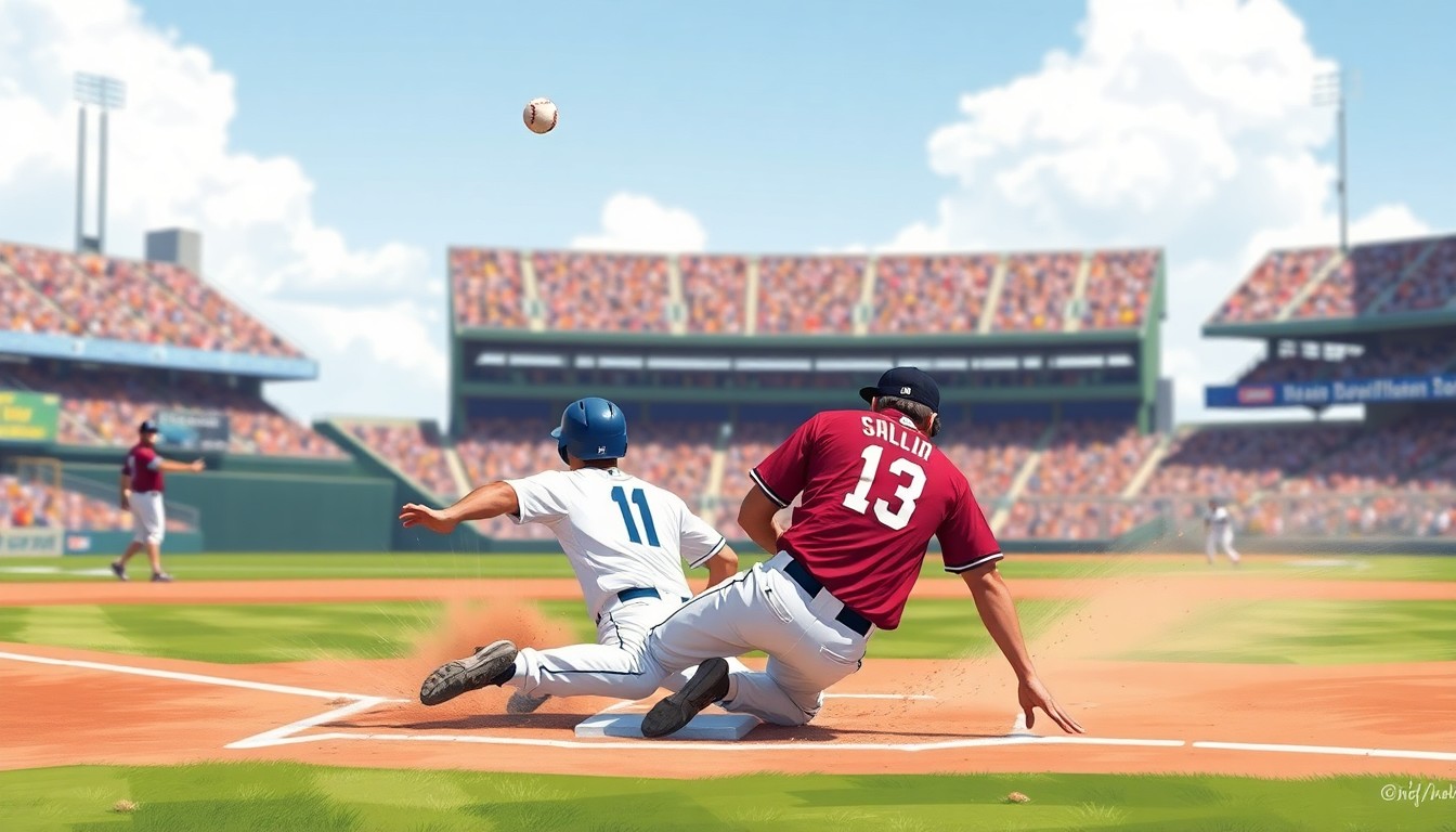 棒球內野高飛規則，一次看懂打者為什麼直接出局、跑者能不能跑