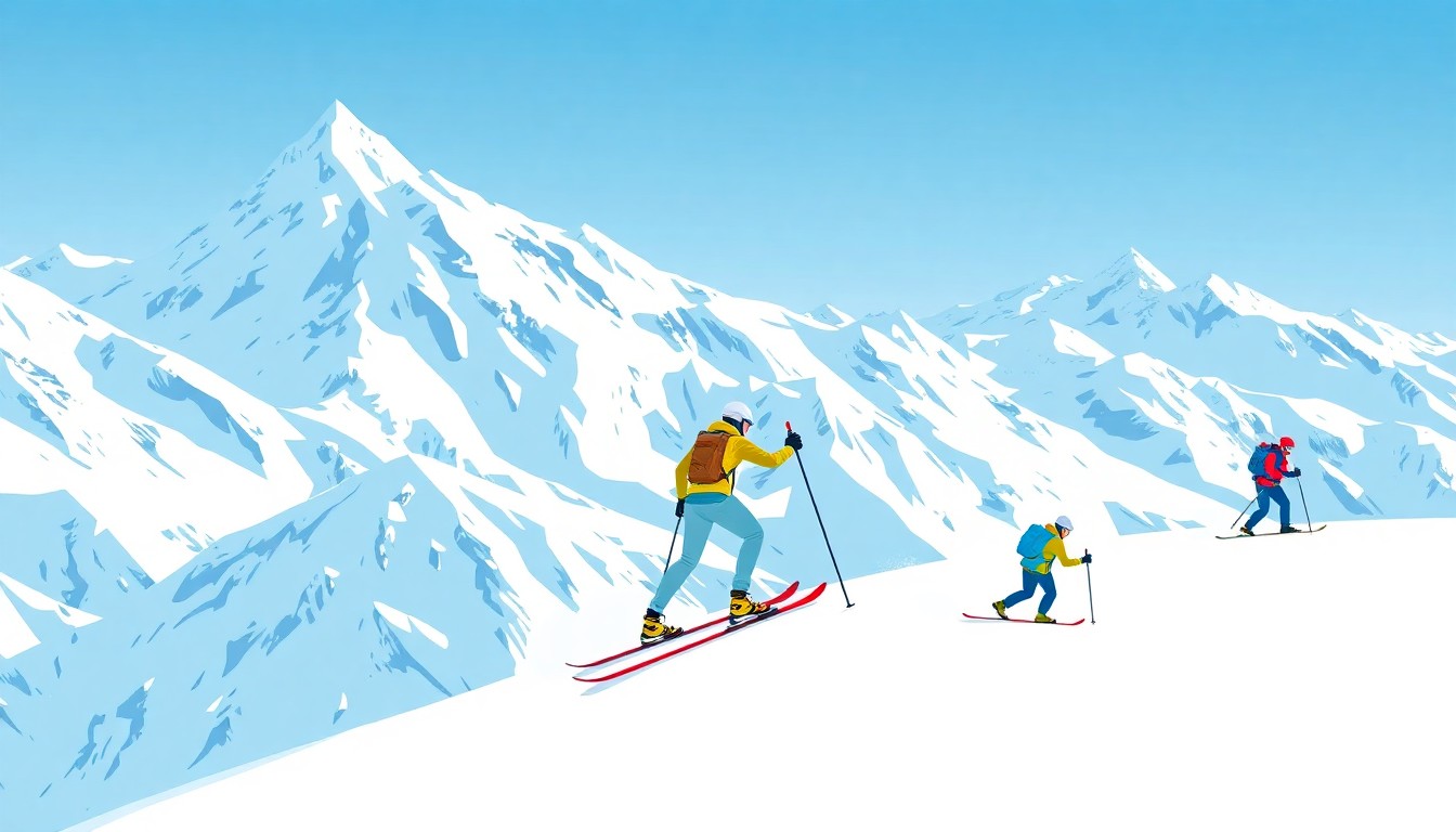 登山滑雪規則判讀示意圖